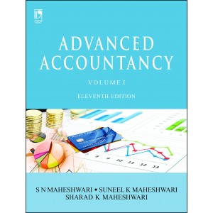 Vikas Publishing House's Advanced Accountancy Volume 1 by S. N. Maheshwari, Sunil & Sharad K. Maheshwari